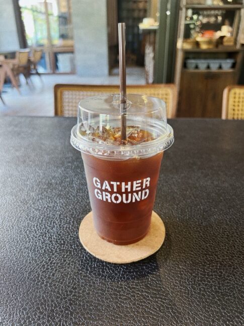 gather ground ice americano