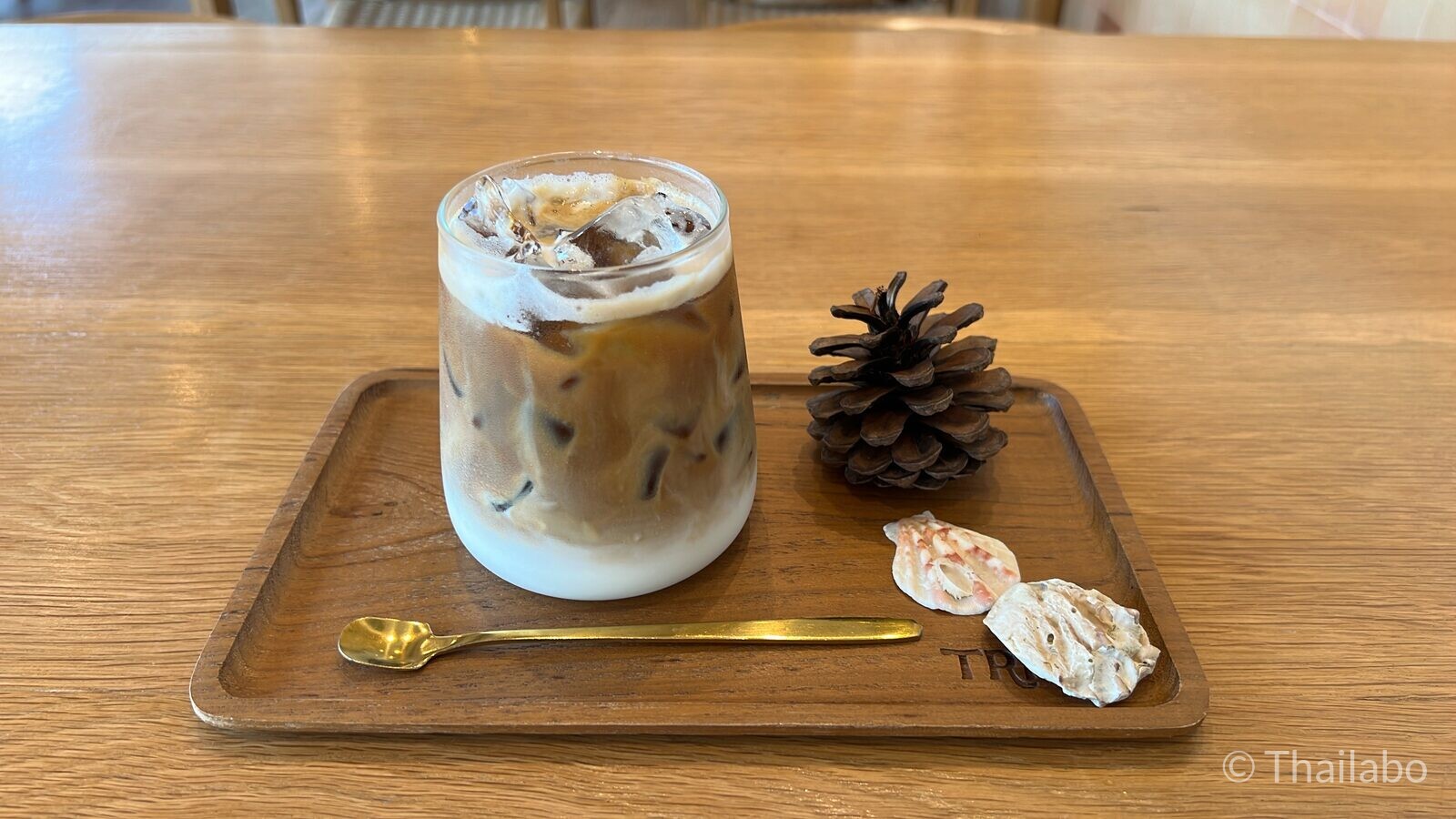 Tribe Cafe Pattayaのアイスラテ